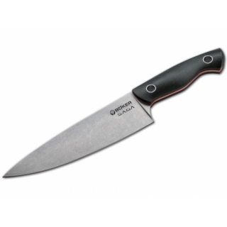 Böker Saga Chefmesser Stonewash
