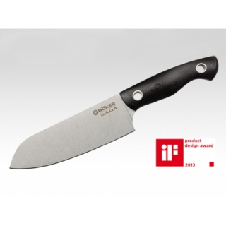 Böker Saga Santoku Stonewash