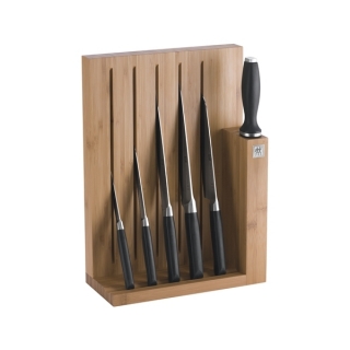 Zwilling Messerblock, Bambus, 7-tlg. Pure