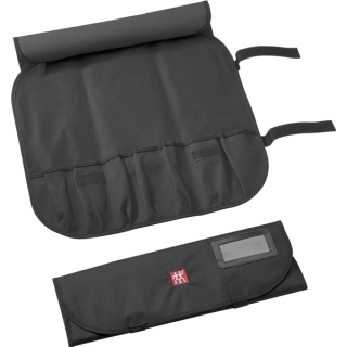 Zwilling Messertasche, 7 Fächer, schwarz