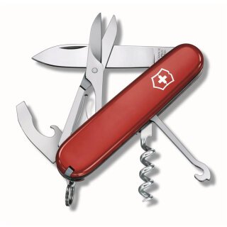 Victorinox Offiziersmesser, Compact, rot