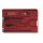 Victorinox Swiss Card Classic, rot transparent