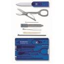 Victorinox Swiss Card Classic, blau transparent