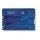 Victorinox Swiss Card Classic, blau transparent