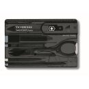 Victorinox Swiss Card Classic, schwarz transparent