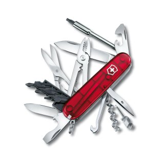 Victorinox CyberTool M, rot transparent