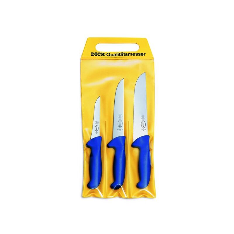 F. DICK Messer-Set ErgoGrip, 3-teilig