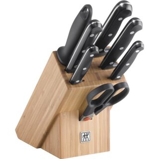 Zwilling Messerblock, Bambus, 8-tlg. Twin Chef 2