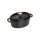 Staub Cocotte schwarz 23 cm oval 2,35 l