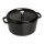 Staub Cocotte schwarz 28 cm rund 6,7 l