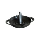 Staub Hähnchenbräter 24 cm Schwarz