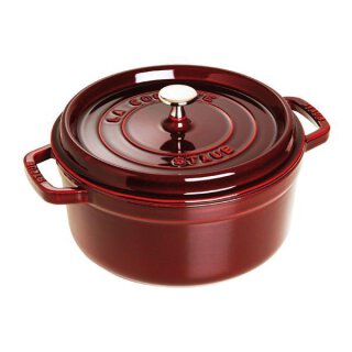 Staub Cocotte grenadine 24 cm rund 3,8 l