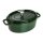 Staub Cocotte basilikumgrün 29 cm oval 4,2 l