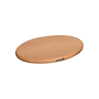 Staub Magnetischer Topfuntersetzer 29x20 cm Holz