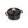 Staub Cocotte schwarz 12 cm rund 0,4 l