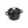 Staub Cocotte schwarz 14 cm rund 0,8 l