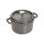 Staub Cocotte grafitgrau 16 cm rund 1,2 l