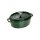 Staub Cocotte basilikumgrün 33 cm oval 6,7 l