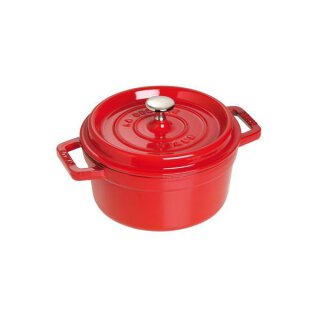 Staub Cocotte kirschrot 18 cm rund 1,7 l