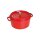 Staub Cocotte kirschrot 28 cm rund 6,7 l