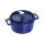 Staub Cocotte dunkelblau 22 cm rund 2,6 l