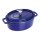 Staub Cocotte dunkelblau 29 cm oval 4,2 l