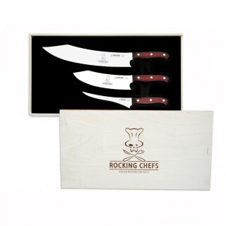 Rocking Chef PremiumCut Messerset 3-tlg. mit Micartagriff von Giesser