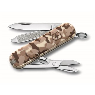 Victorinox Classic SD, 58 mm, Desert Camouflage