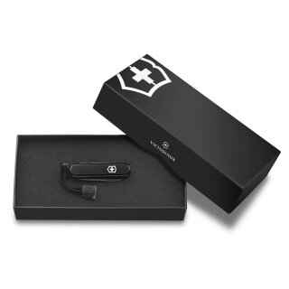 Victorinox Signature Lite Onyx Black, 58 mm, schwarz