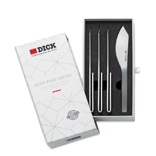 Ajax Pure Metal Steak- und Tafelmesser-Set 4-tlg. von F. Dick