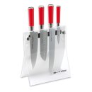 Red Spirit Acryl-Messerblock 4 Knives 4-teilig weiss von...