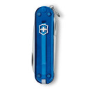 Victorinox Classic SD, 58 mm, blau transparent
