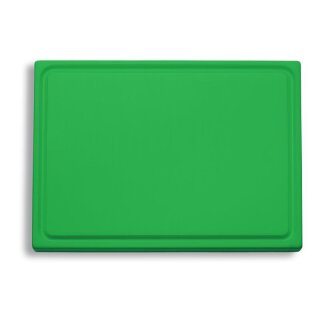 F. DICK Schneidbrett mit Saftrille, grün, 26,5 x 32,5 x 1,8 cm