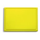 F. DICK Schneidbrett mit Saftrille, gelb, 53 x 32,5 x 1,8 cm