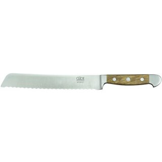 Brotmesser Wellenschliff 21 cm Klinge Serie Alpha Olive von Güde