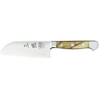 Santoku 14 cm Klinge Serie Alpha Olive von Güde