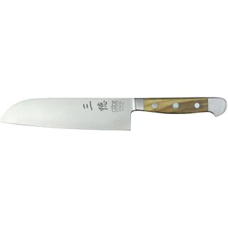 Santoku 18 cm Klinge Serie Alpha Olive von Güde