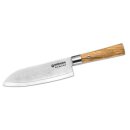 Böker Damast Olive Santoku